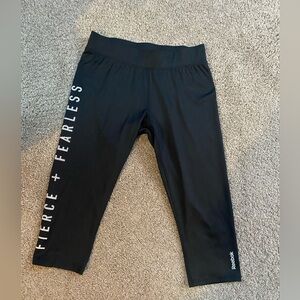 Reebok Fierce & Fearless Capri Compression Leggings
